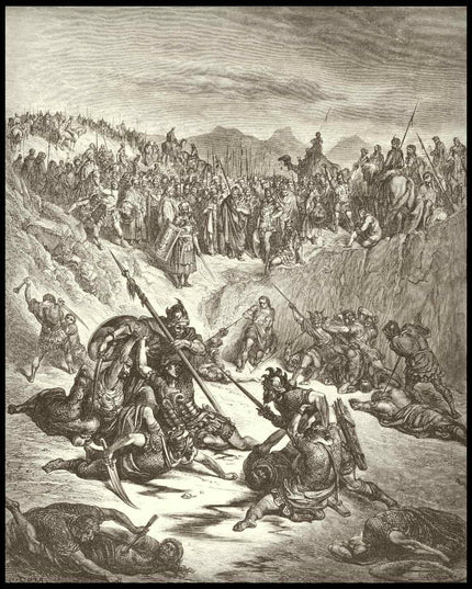 Combat between soldiers of ish bosheth and david