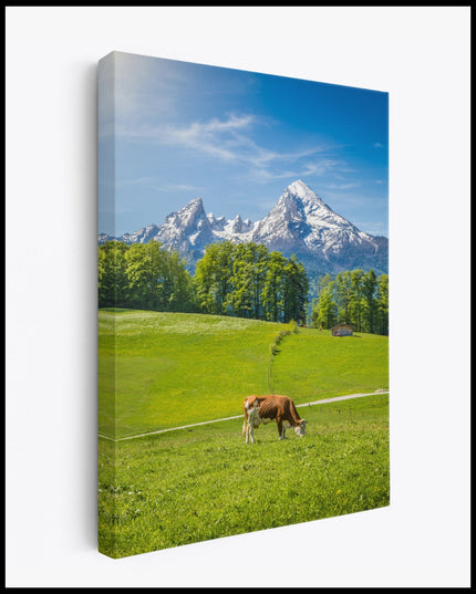 Alpine Pasture Canvas