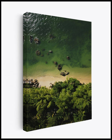 Tropical Beach Canvas