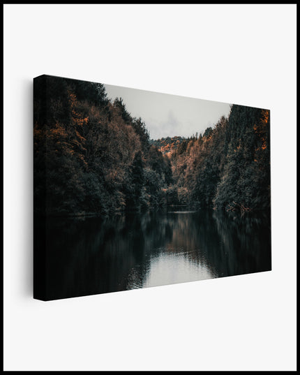 Lake in the Forest Canvas