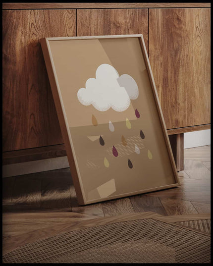 Regenwolke Poster