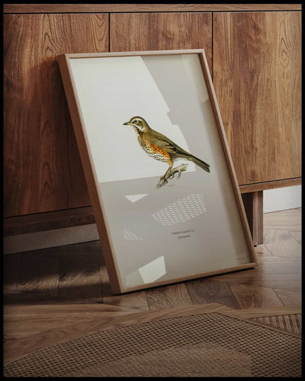 Turdus Iliacus Poster