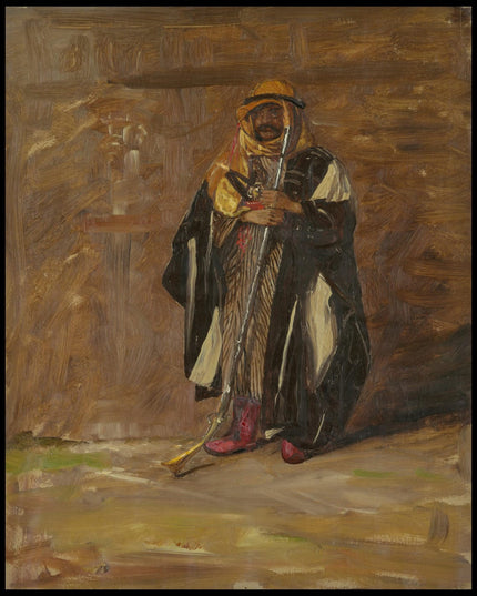 Study of a standing Bedouin