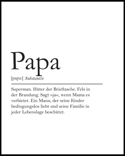 Definition Papa