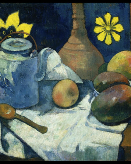 Still Life with Teapot and Fruit