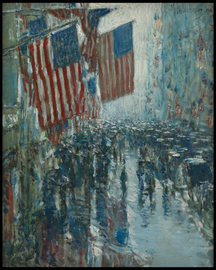 Rainy Day, Fifth Avenue