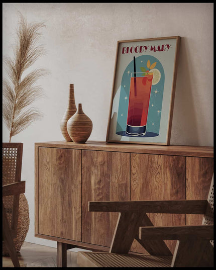 Bloody Mary Cocktail Poster