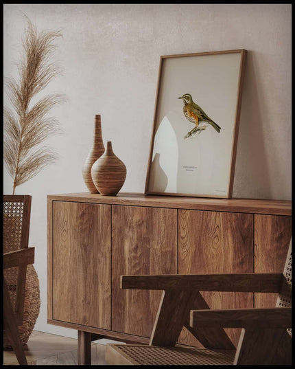 Turdus Iliacus Poster