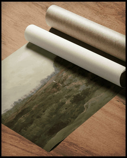 Moorlandschaft Poster