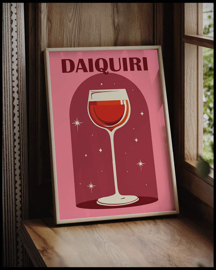 Daiquiri Cocktail Poster