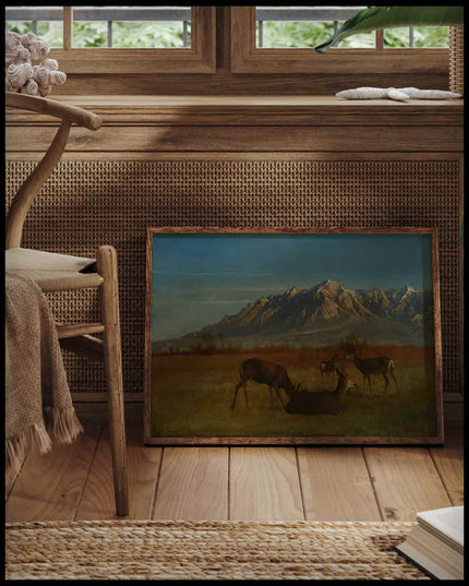 Deer In Mountain Home